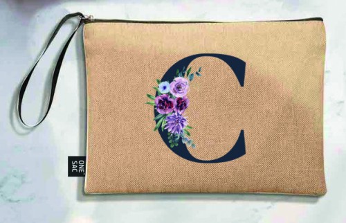 Lettre c - sac à main cadeaux de mariage